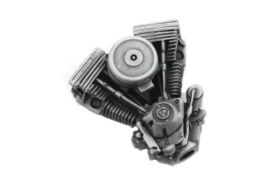 V-Twin Evolution Motor Shifter Knob with 3/8 x 24 Threads for Harley Davidson FL Models by V-Twin