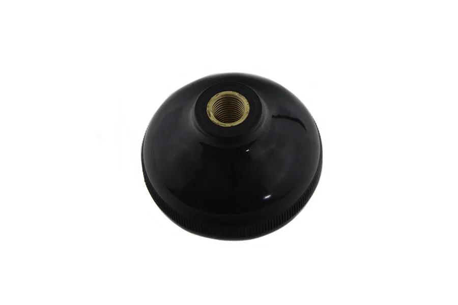 V-Twin Police Badge Shifter Knob with Blue Line Accent - 1-7/8 Inch Diameter by V-Twin