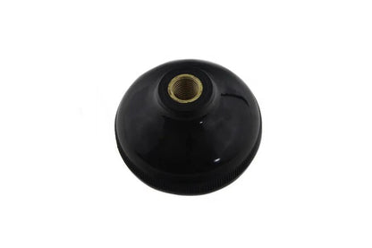 V-Twin Police Badge Shifter Knob with Blue Line Accent - 1-7/8 Inch Diameter by V-Twin