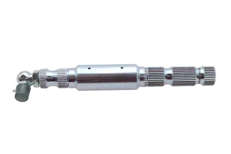 V-Twin M8 Greaseable Shifter Shaft with Zinc Finish for Harley Davidson FLHR and FLHTCU Models by V-Twin