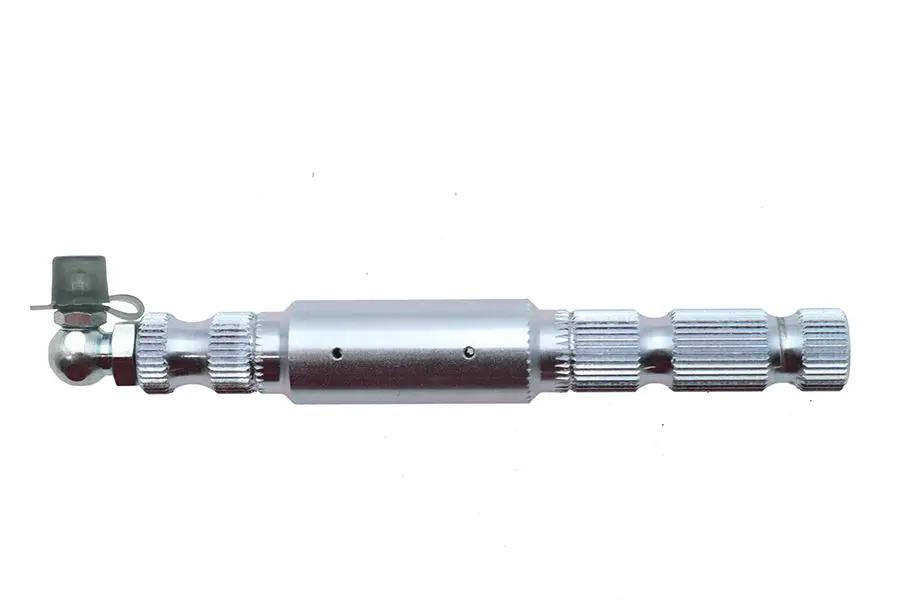 V-Twin M8 Greaseable Shifter Shaft with Zinc Finish for Harley Davidson FLHR and FLHTCU Models by V-Twin