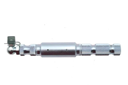 V-Twin M8 Greaseable Shifter Shaft with Zinc Finish for Harley Davidson FLHR and FLHTCU Models by V-Twin