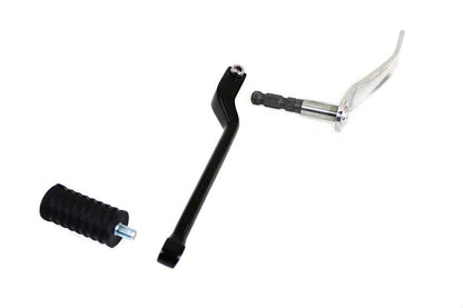V-Twin Heel Shifter Lever Kit Black for Harley Davidson FLDE & FLFB (Part #78266B) by V-Twin