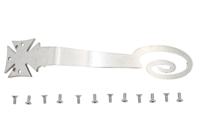V-Twin Indian Larry Jockey Shift Handle Natural Stainless Steel Kit
