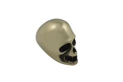 V-Twin Skull Hand Shifter Knob - Classic Motorcycle Gear Accessory by V-Twin