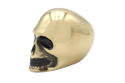 V-Twin Skull Hand Shifter Knob - Classic Motorcycle Gear Accessory by V-Twin