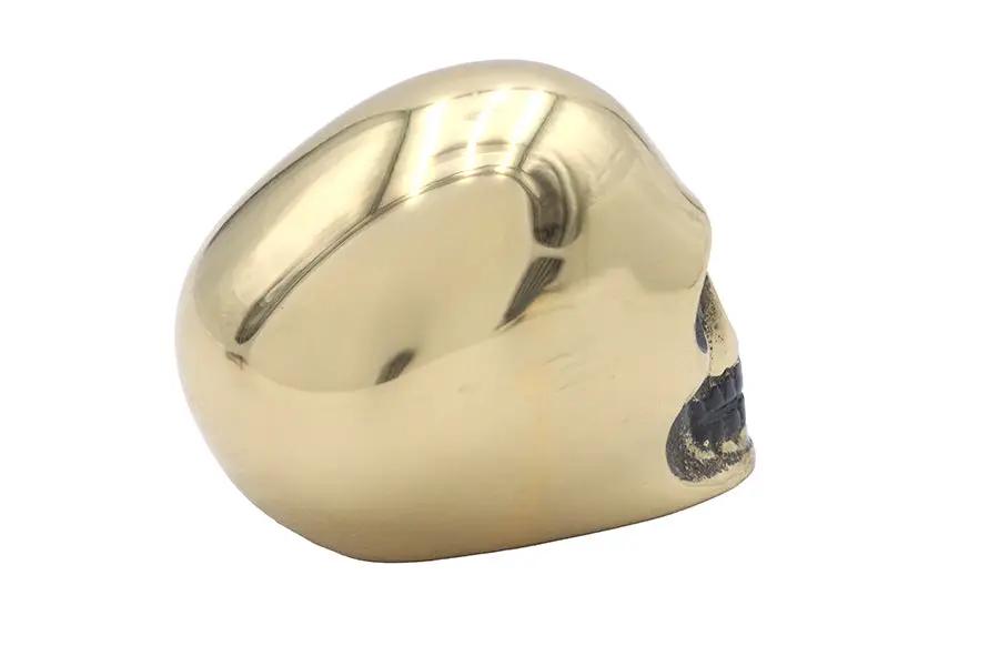 V-Twin Skull Hand Shifter Knob - Classic Motorcycle Gear Accessory by V-Twin