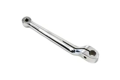V-Twin Chrome Shifter Lever for Harley Davidson FLT – 7-1/8 Inch Length, 5/16-24 Thread, 30 Tooth Spline Part 63081 by V-Twin