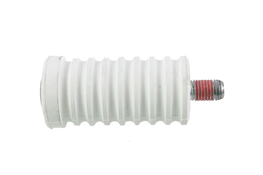 V-Twin Retro Rubber Shifter Peg White for Harley Davidson FL Models (Part #70204FW) by V-Twin