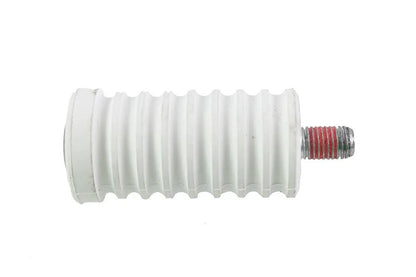 V-Twin Retro Rubber Shifter Peg White for Harley Davidson FL Models (Part #70204FW) by V-Twin