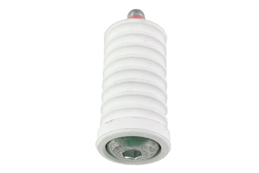 V-Twin Retro Rubber Shifter Peg White for Harley Davidson FL Models (Part #70204FW) by V-Twin