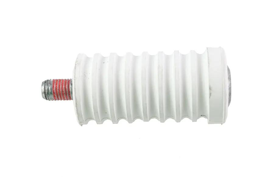 V-Twin Retro Rubber Shifter Peg White for Harley Davidson FL Models (Part #70204FW) by V-Twin
