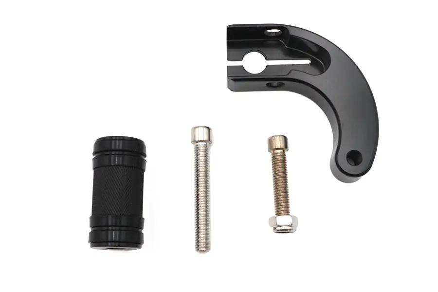 V-Twin M8 Heel Toe Shifter Lever Black for Harley Davidson by V-Twin