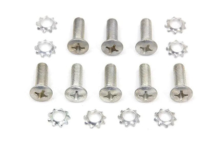 Colony Tappet Block Screw Kit with Cadmium Finish for Harley Davidson FL Models by Colony