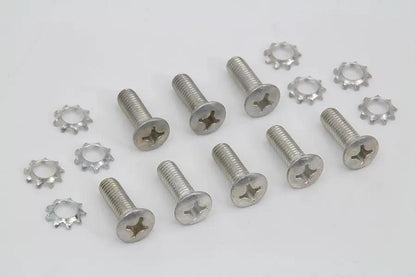 Colony Tappet Block Screw Kit with Cadmium Finish for Harley Davidson FL Models by Colony