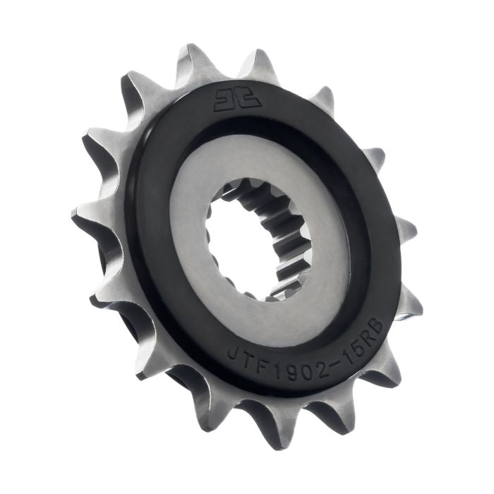 JT Sprocket 15 Tooth JTF1902.15RB - Durable Chain Sprocket for Motorcycles and All-Terrain Vehicles