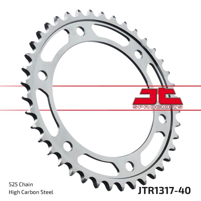 JT Sprocket 40 Tooth JTR1317.40 - Durable Chain Sprocket for Heavy-Duty Applications