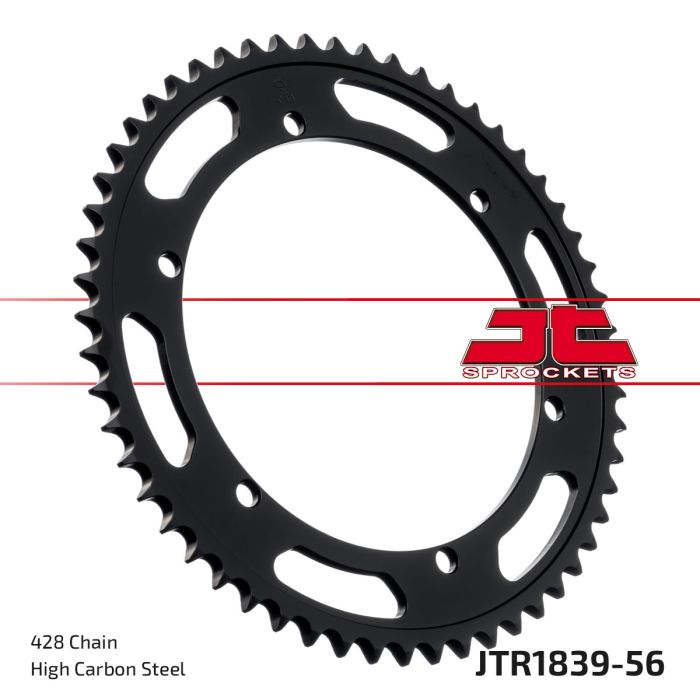JT Sprocket 56 Tooth - High-Performance Motorcycle Chain Sprocket