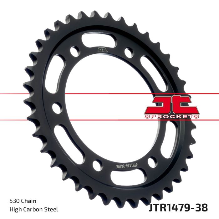 JT Sprocket 38 Tooth - Part Number JTR1479.38zbk by JT Sprocket