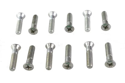 Colony Cam Cover Screw Kit with Cadmium Finish for Harley Davidson FL Models (1950-1952) by Colony