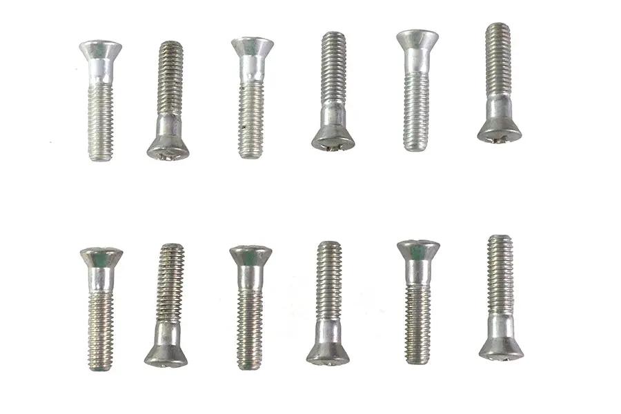 Colony Cam Cover Screw Kit with Cadmium Finish for Harley Davidson FL Models (1950-1952) by Colony