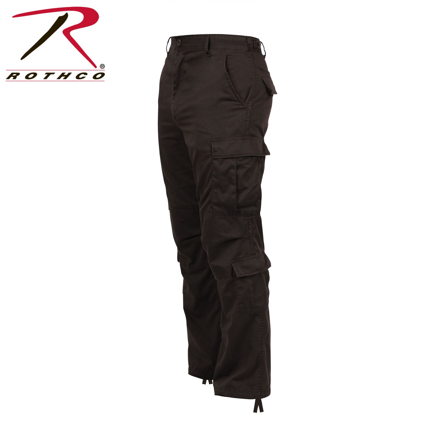 Rothco Vintage Paratrooper Cargo Fatigue Pants Brown Size Small