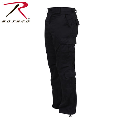 Rothco Vintage Paratrooper Cargo Fatigue Pants Black Size M
