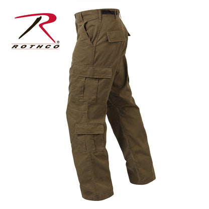 Rothco Vintage Paratrooper Cargo Fatigue Pants in Russet Brown, Size M
