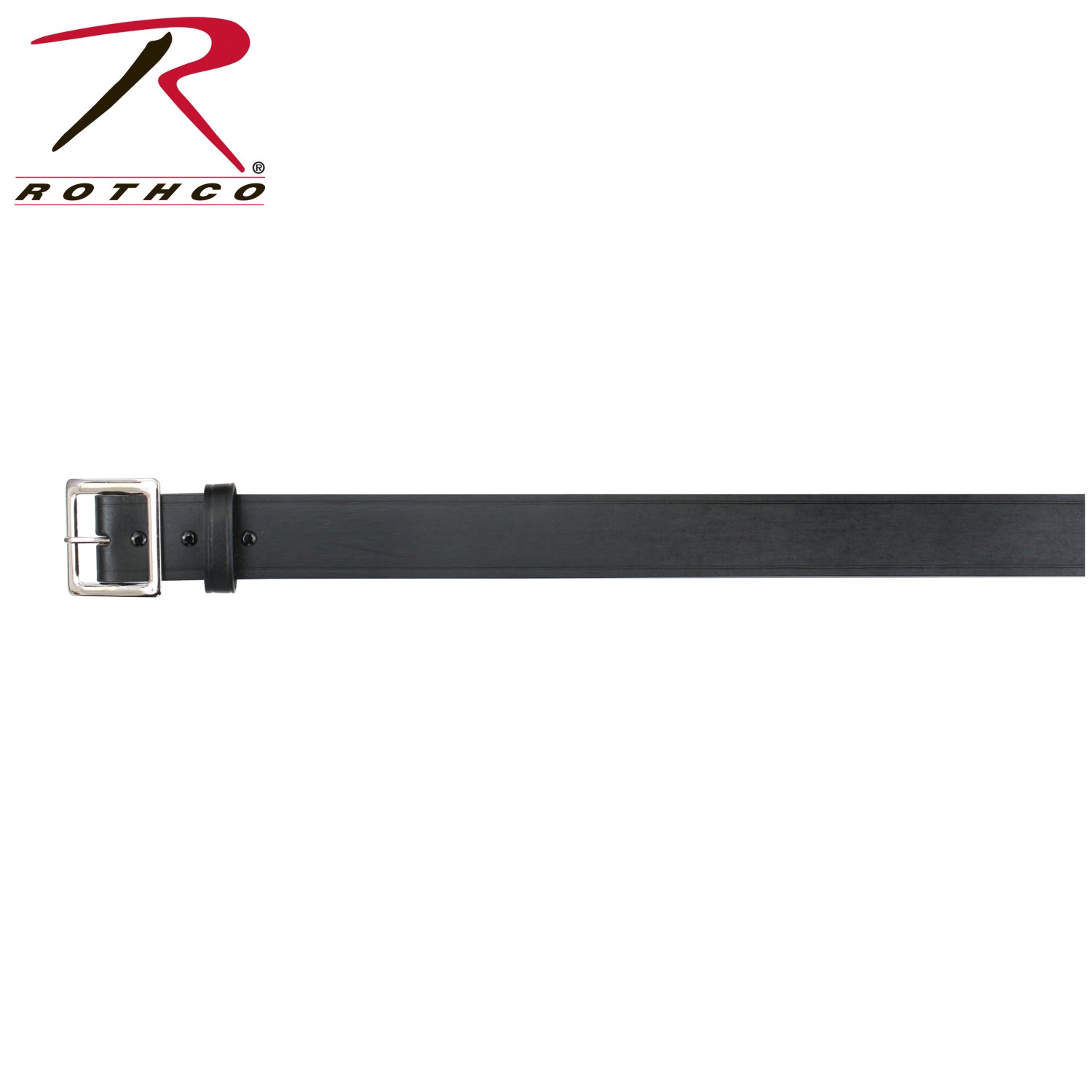 Rothco Bonded Leather Garrison Belt - 38 Inch Waist, Nickel Buckle, 1 3/4" Width