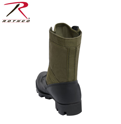 Rothco Jungle Boots - 8 Inch Olive Drab, Wide Width, Part Number 5080-W6