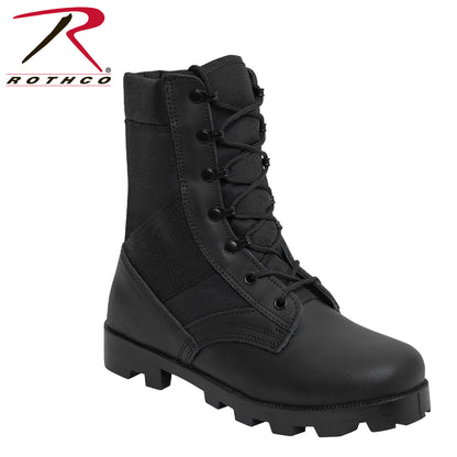 Rothco Black Speedlace Jungle Boots - 9 Inch Wide Size 13