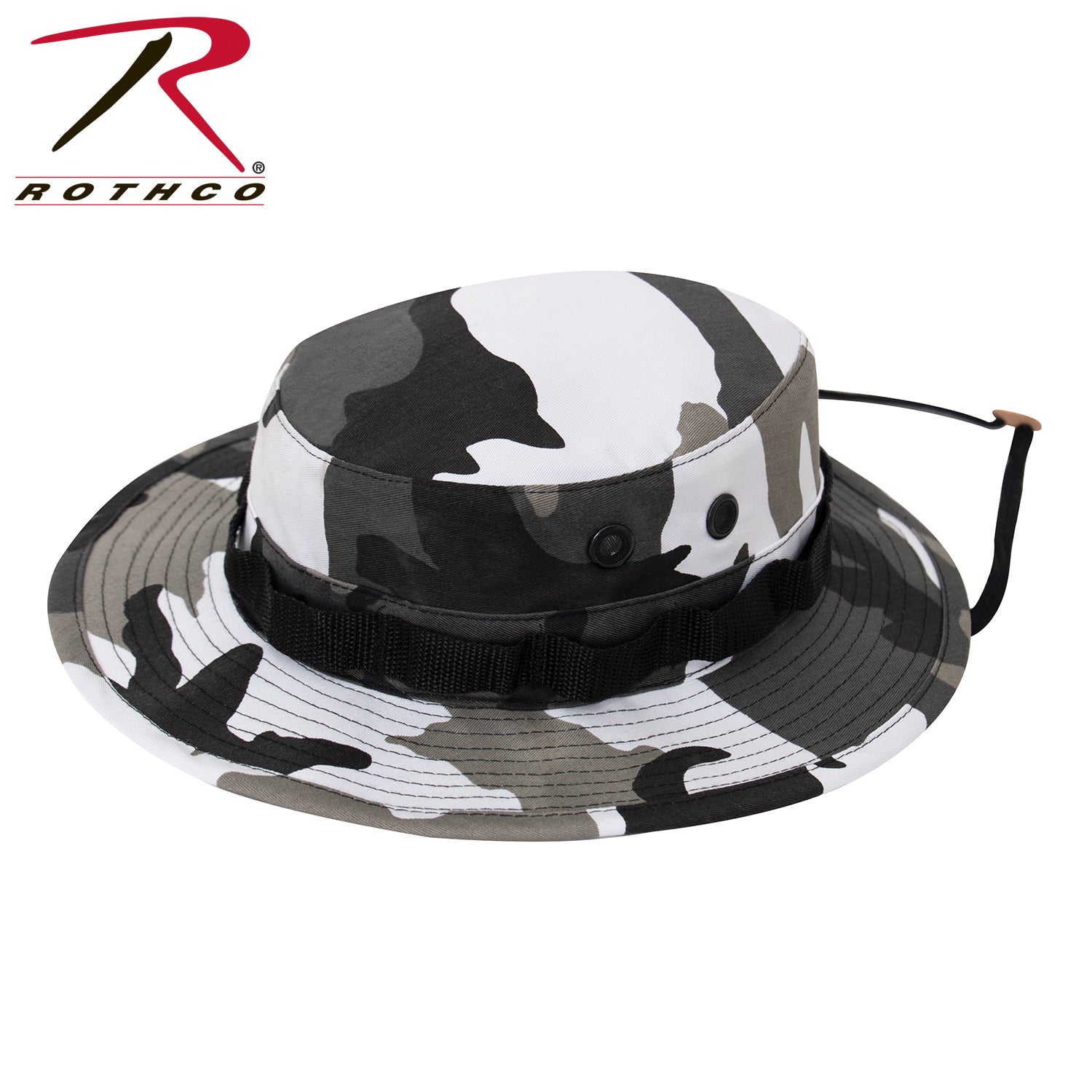 Rothco Camo Boonie Hat City Camo Part Number 5801-CC-H7 for Outdoor Activities and Tactical Use