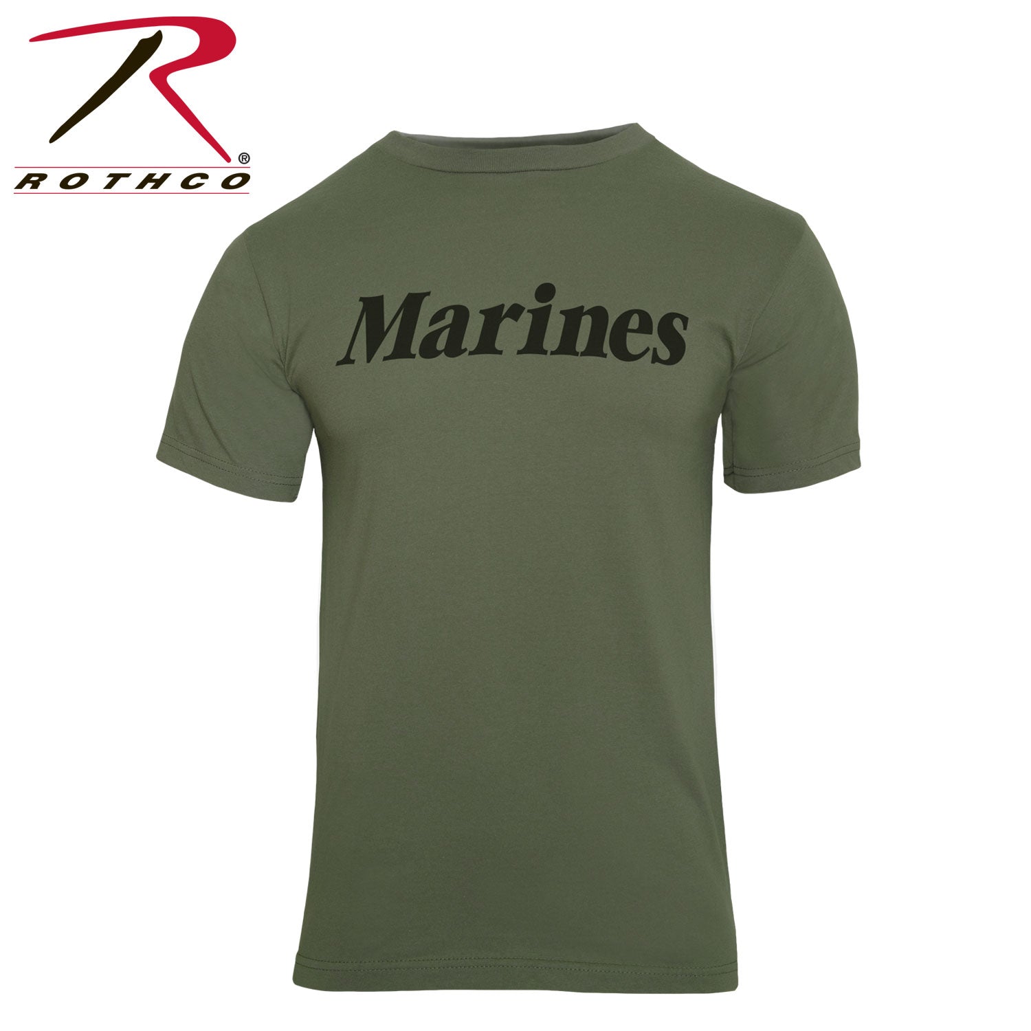 Rothco Marines Olive Drab Military Physical Training T-Shirt Size 3XL