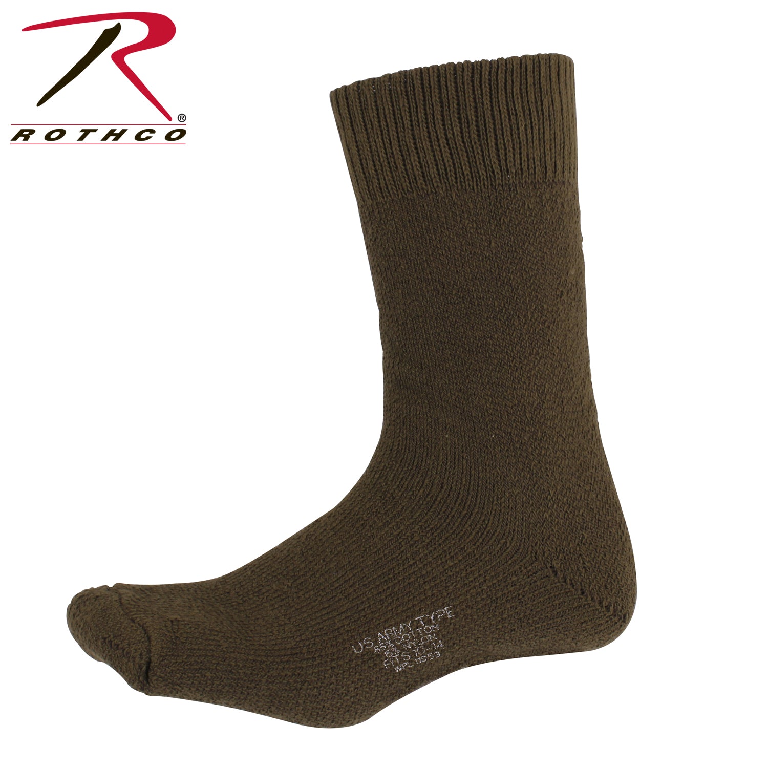 Rothco Thermal Boot Socks Olive Drab - Heavyweight Cold Weather Footwear