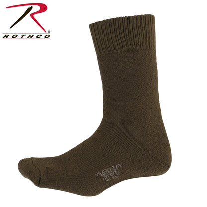 Rothco Thermal Boot Socks Olive Drab - Heavyweight Cold Weather Footwear