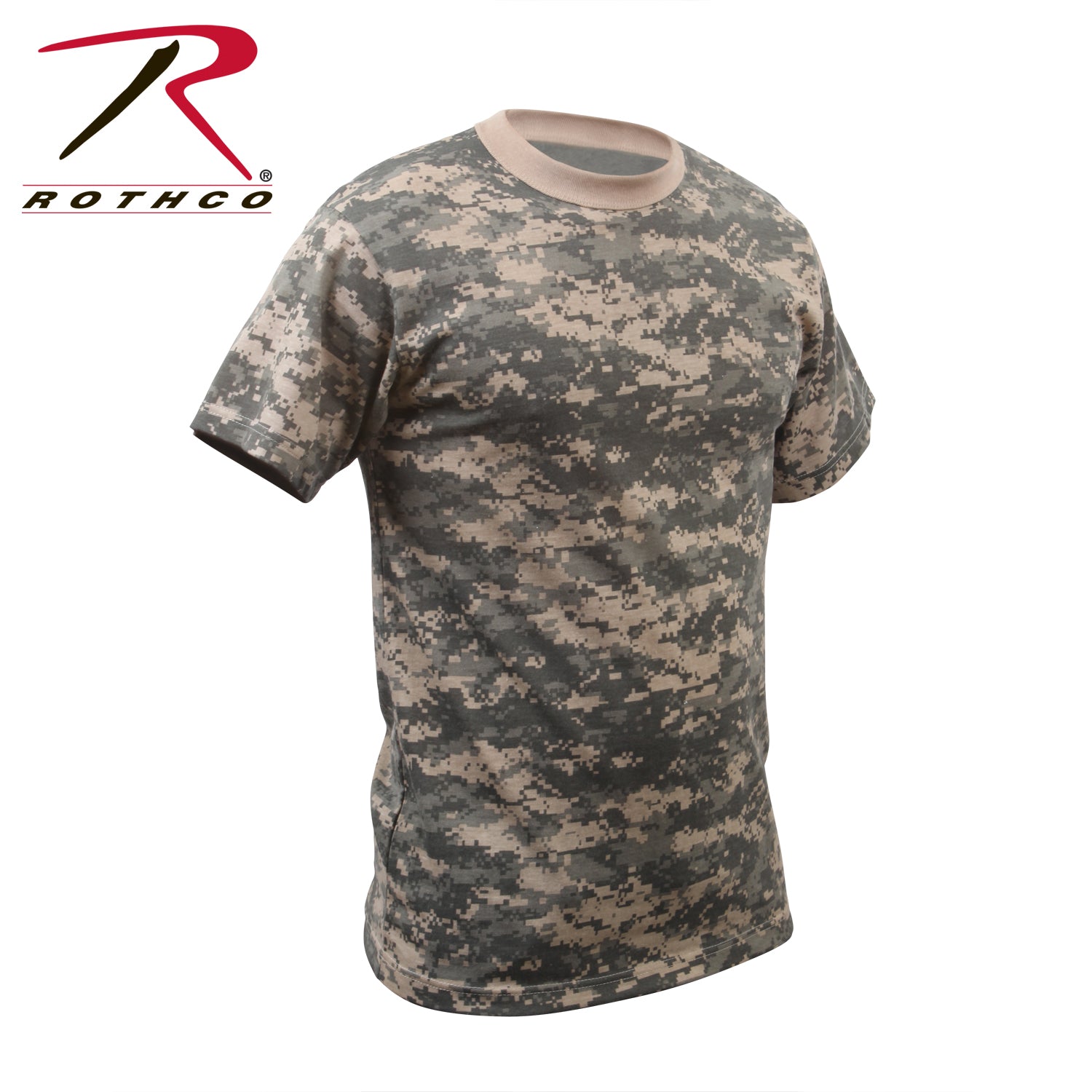 Rothco Digital Camo T-Shirt ACU Digital Camo Size 2XL - Rugged Military-Inspired Comfort