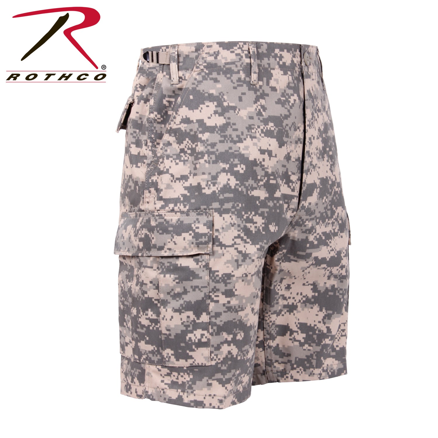 Rothco Camo BDU Shorts ACU Digital Camo Size M - Tactical Cargo Shorts for Outdoor and Field Use