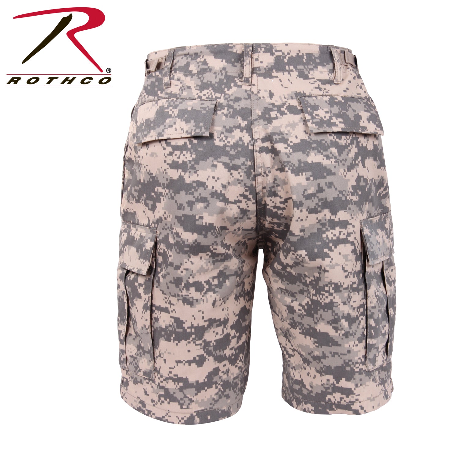 Rothco Camo BDU Shorts ACU Digital Camo Size 3XL – Tactical Cargo Shorts for Military, Hunting, and Outdoor Activities