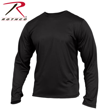Rothco Gen III Silk Weight Underwear Top - Black, Size Medium