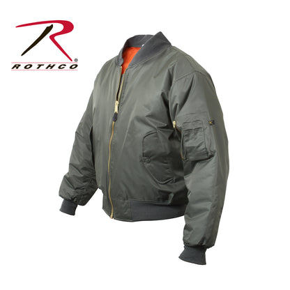 Rothco MA-1 Flight Jacket in Sage Green – Size 3XL