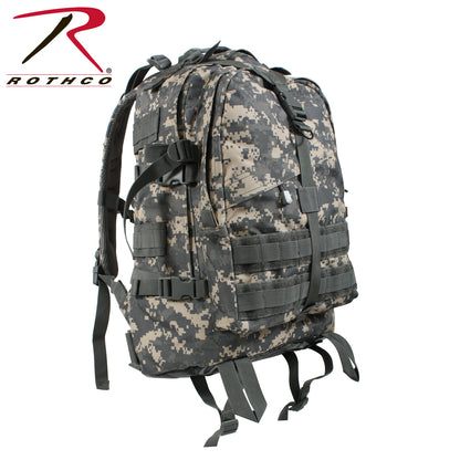 Rothco Large Camo Transport Pack ACU Digital Camo – Tactical & Outdoor Gear Bag with MOLLE Compatibility