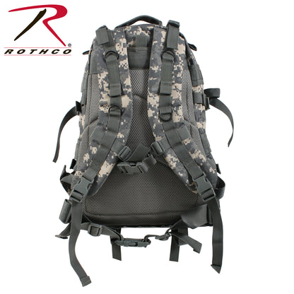 Rothco Large Camo Transport Pack ACU Digital Camo – Tactical & Outdoor Gear Bag with MOLLE Compatibility