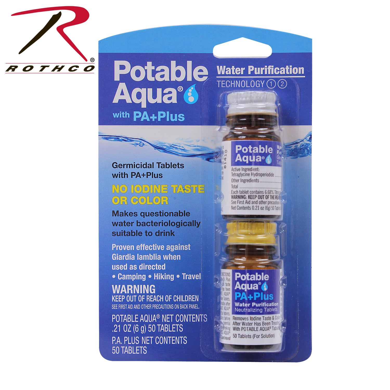 Potable Aqua P.A. Plus 2 Step Water Treatment - U.S. Made, Part 7743
