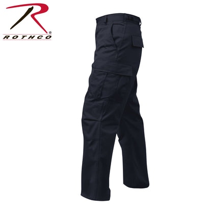 Rothco Tactical BDU Pants in Midnight Navy Blue, Size Large - Long