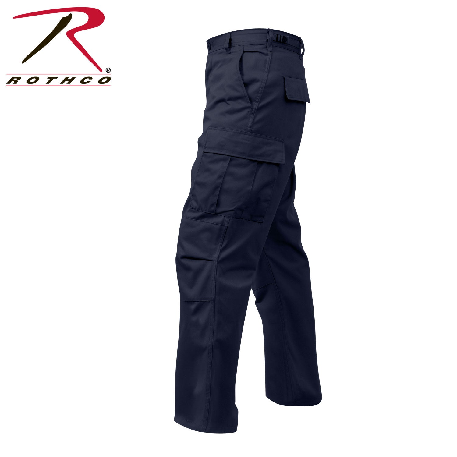 Rothco Tactical BDU Pants Navy Blue Size S - Short | Durable Military Cargo Pants with Multiple Pockets