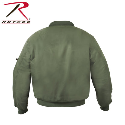 Rothco Kids Flight Jacket with Patches - Sage Green Size XL