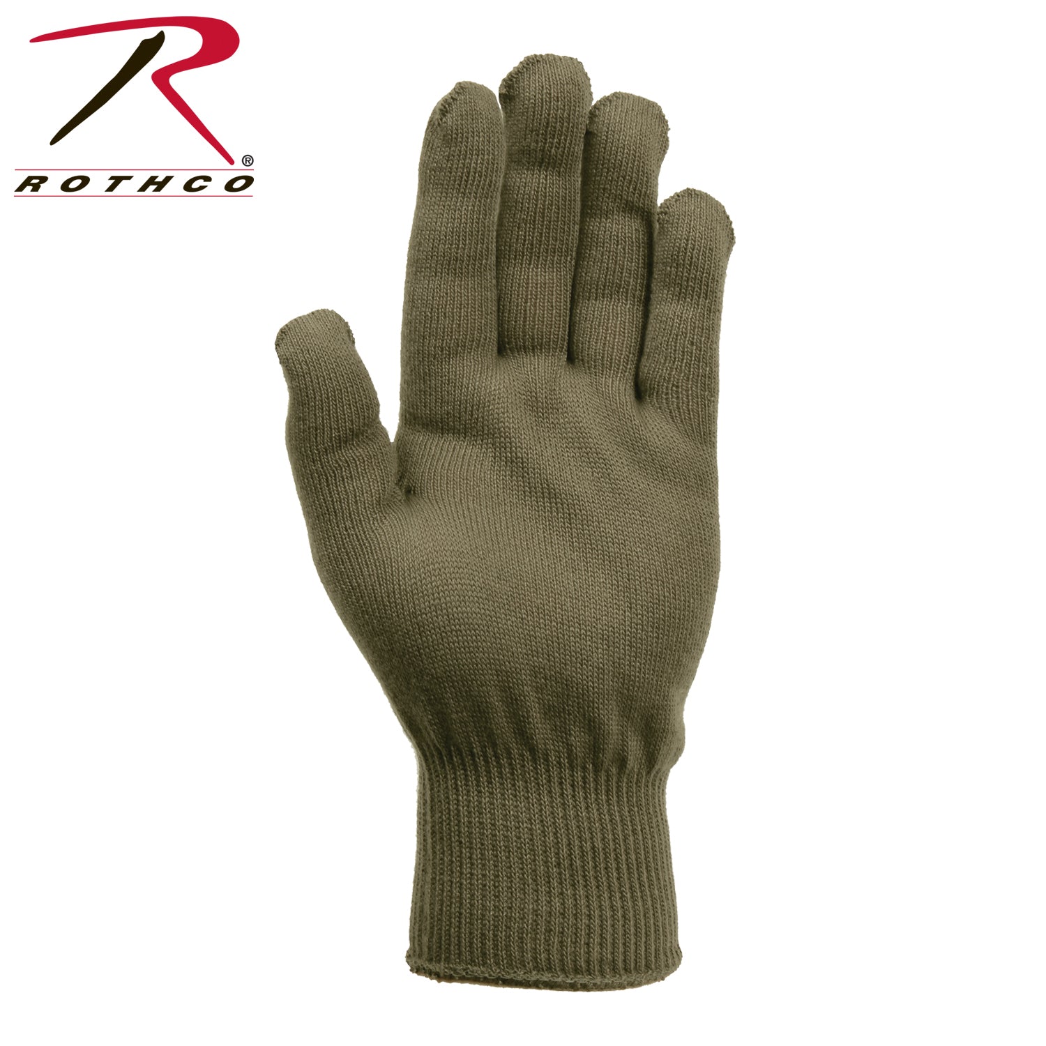Rothco G.I. Polypropylene Glove Liners Olive Drab – Cold Weather Insulation and Comfort