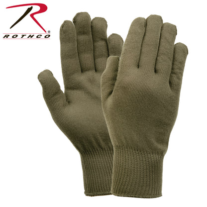 Rothco G.I. Polypropylene Glove Liners Olive Drab – Cold Weather Insulation and Comfort