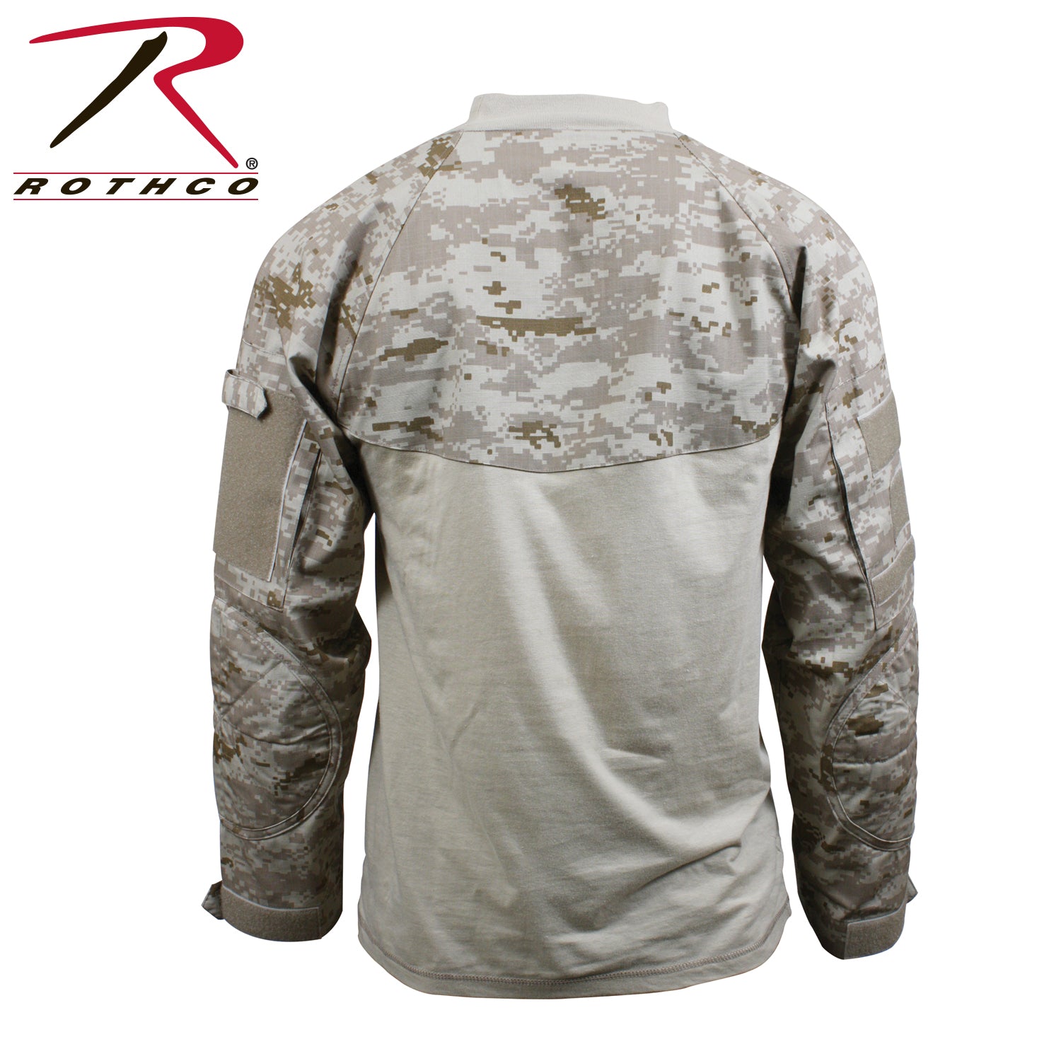 Rothco NYCO FR Fire Retardant Combat Shirt in Desert Digital Camo – Size Small