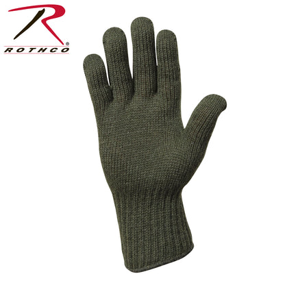 Rothco G.I. Glove Liners Olive Drab Size 3 – Warm and Durable Cold Weather Gloves